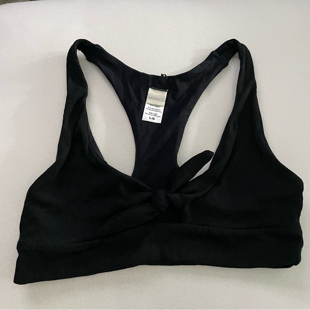 L*space Tara Racerback Bikini Top